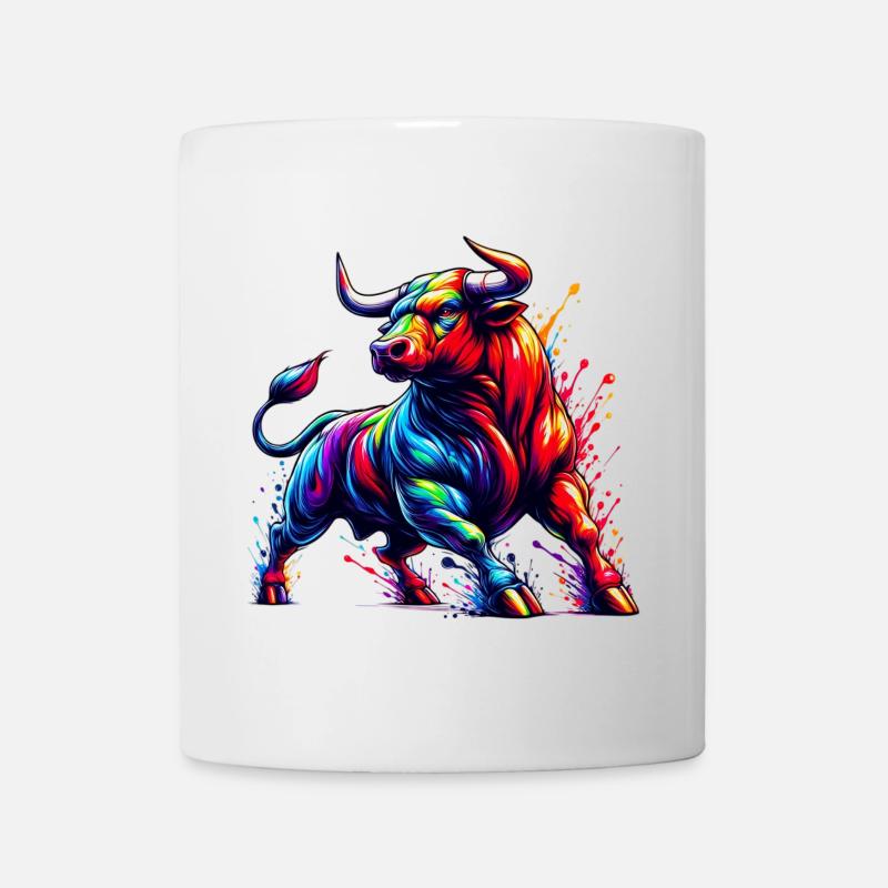 Bull - Mug - white