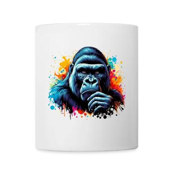 Gorilla - Mug - white - Front
