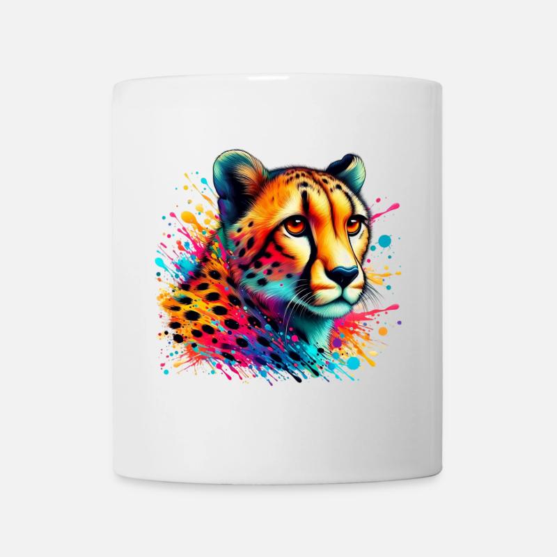 Gepard - Tasse - Weiß