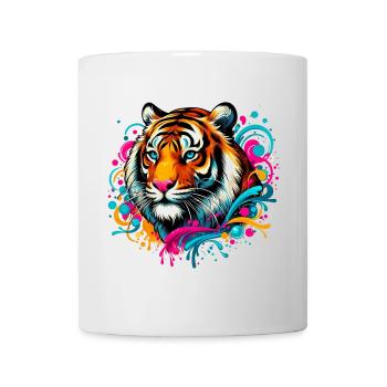 Tiger - Mug - white - Front