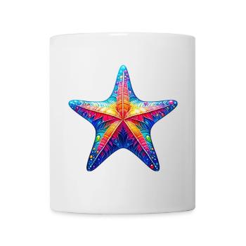 Seestern - Tasse - Weiß - Vorne