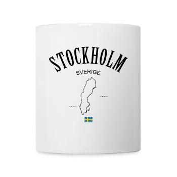 Nordische Flagge Minimal - Tasse - Weiß - Vorne