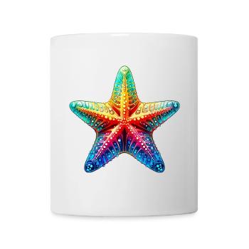 Seestern - Tasse - Weiß - Vorne