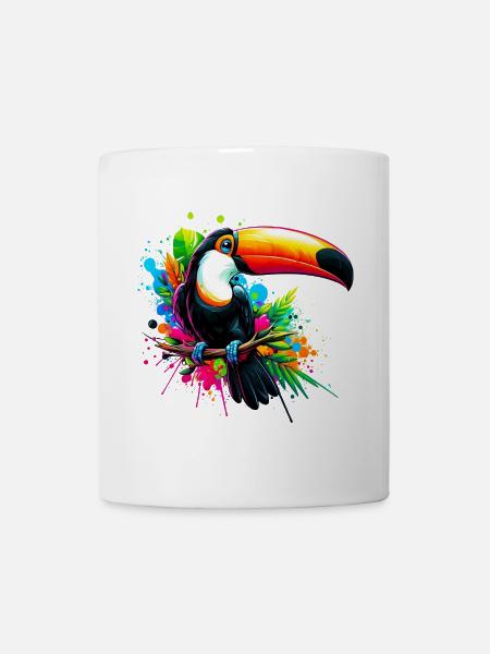 Tukan - Tasse - Weiß