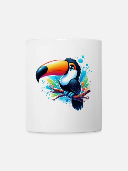Tukan - Tasse - Weiß