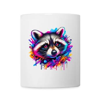 Raccoon - Mug - white - Front
