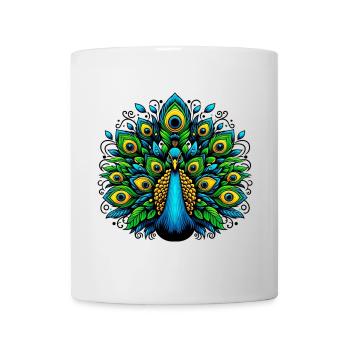 Peacock - Mug - white - Front