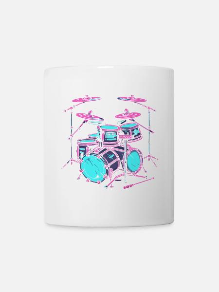 Trapset Zeichnung - Tasse - Weiß