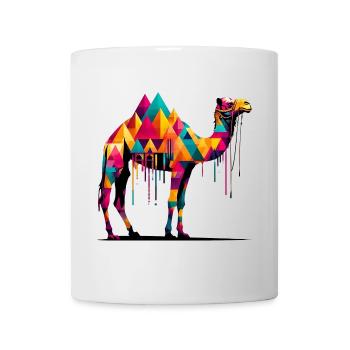Kamel - Tasse - Weiß - Vorne