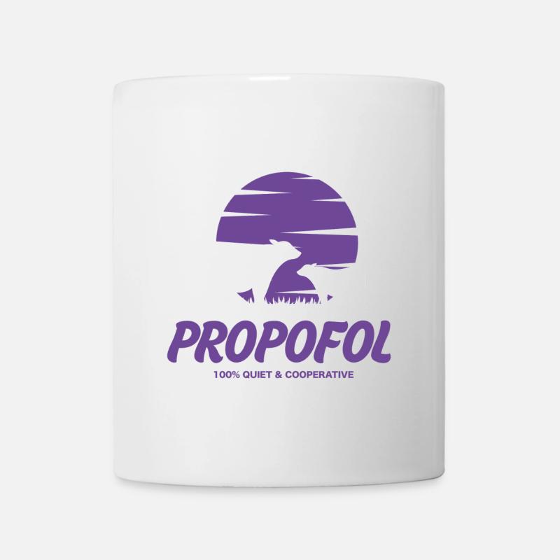Propofol - Qualité de sommeil parfaite - Mug blanc - blanc