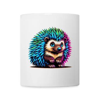 Hérisson - Mug blanc - blanc - Devant