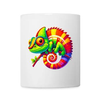 Chamäleon - Tasse - Weiß - Vorne
