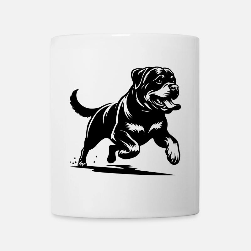 Rottweiler - Tasse - Weiß