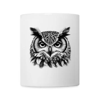 Owl - Mug - white - Front