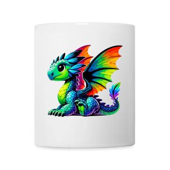 Dragon - Mug blanc - blanc - Devant
