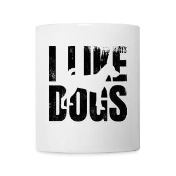 I like dogs - Mug - white - Front