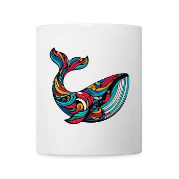 Wal - Tasse - Weiß - Vorne