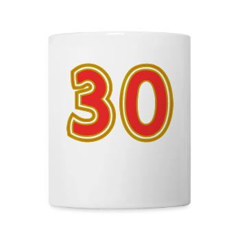 30. 30 YEARS. 30th ANNIVERSARY. 30 YEARS ANNIVERSARY. - Mug - white - Front