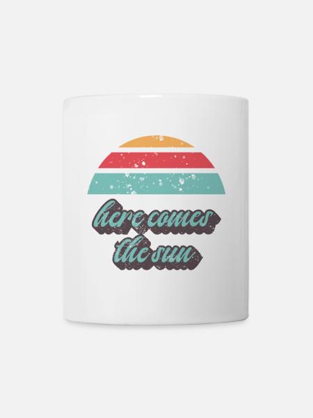 Sonnenuntergang - Tasse - Weiß