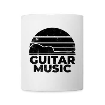 Guitar - Mug - white - Front