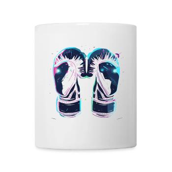Boxhandschuhe Steampunk - Tasse - Weiß - Vorne