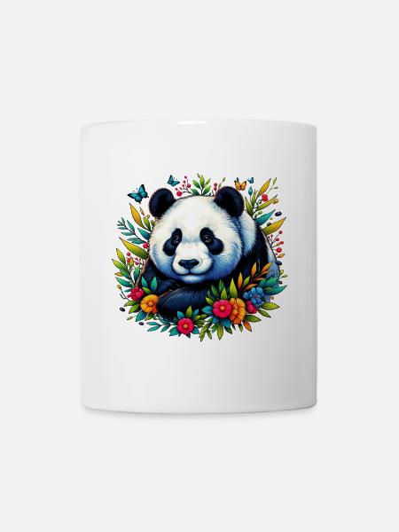 Panda - Tasse - Weiß