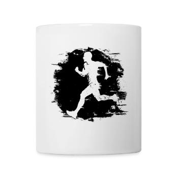 Marathon Junge - Tasse - Weiß - Vorne