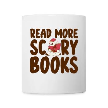 Lire la suite Livres effrayants 2 - Mug blanc - blanc - Devant