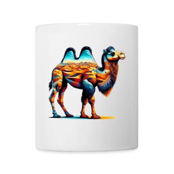 Chameau - Mug blanc - blanc - Devant