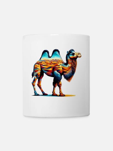 Chameau - Mug blanc - blanc