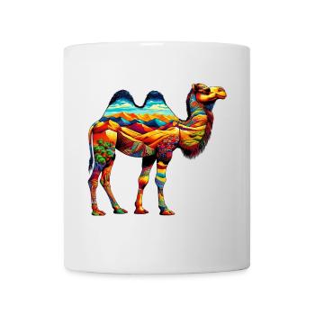 Chameau - Mug blanc - blanc - Devant