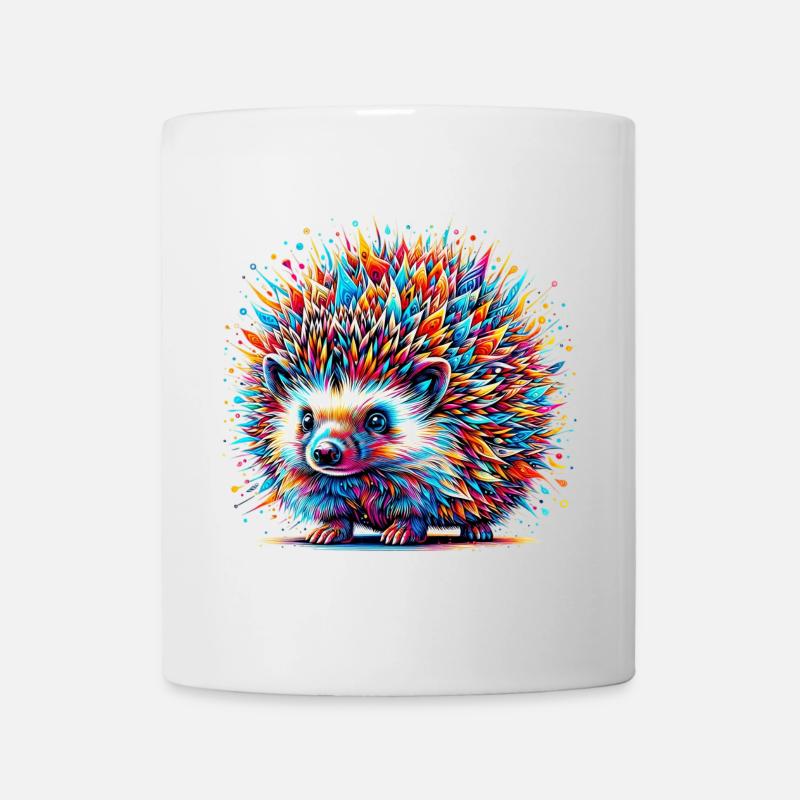 Igel - Tasse - Weiß