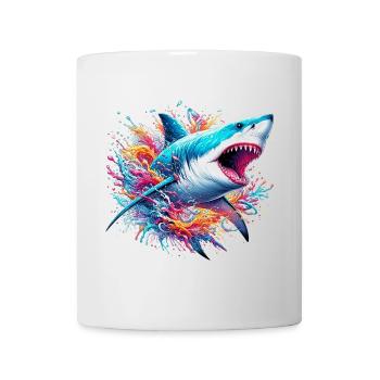 Shark - Mug - white - Front