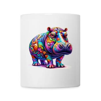 Hippopotamus - Mug - white - Front