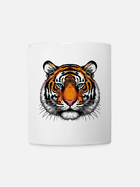 Tiger - Tasse - Weiß