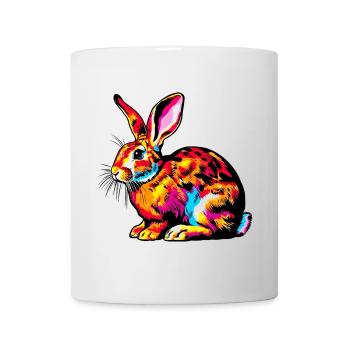 Lapin - Mug blanc - blanc - Devant