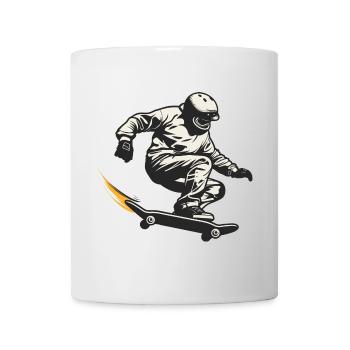 Skateboarder - Tasse - Weiß - Vorne