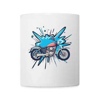 Dirt Bike Motocross - Mug - white - Front