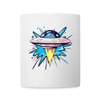 UFO Scifi Mars - Mug - white - Front