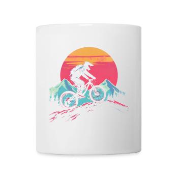 90s Mountain Bike Lovers - Mug - white - Front