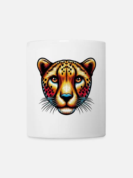 Gepard - Tasse - Weiß