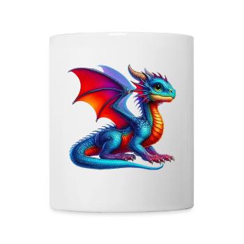 Dragon - Mug blanc - blanc - Devant