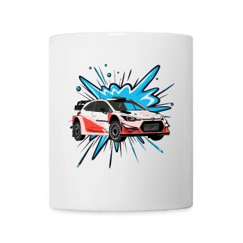 Rallye Tuning - Tasse - Weiß - Vorne