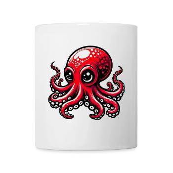 Pieuvre - Mug blanc - blanc - Devant