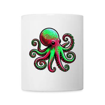 Octopus - Mug - white - Front