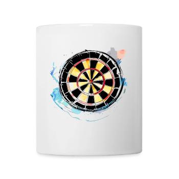 Dartboard Sketch - Mug - white - Front
