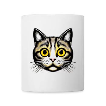 Chat - Mug blanc - blanc - Devant