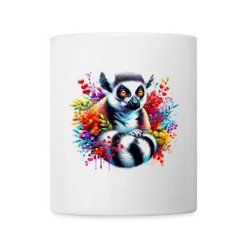 Lémurien - Mug blanc - blanc - Devant