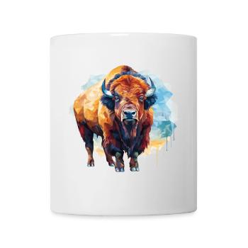 Bison - Mug - white - Front