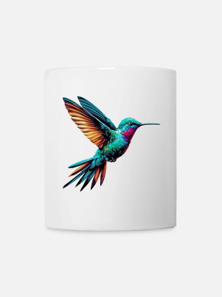 Kolibri - Tasse - Weiß